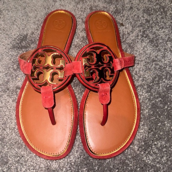 Tory Burch Red Sandals for Women - Picture 1 of 2